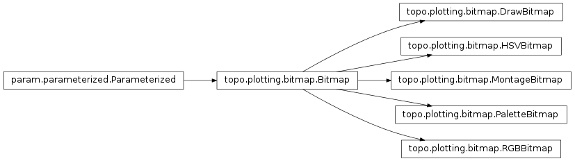 Inheritance diagram of topo.plotting.bitmap